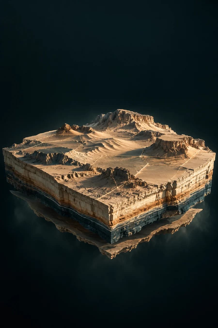 غلاف أطلس أسعار الأراضي السعودية: عمل معماري تخيلي