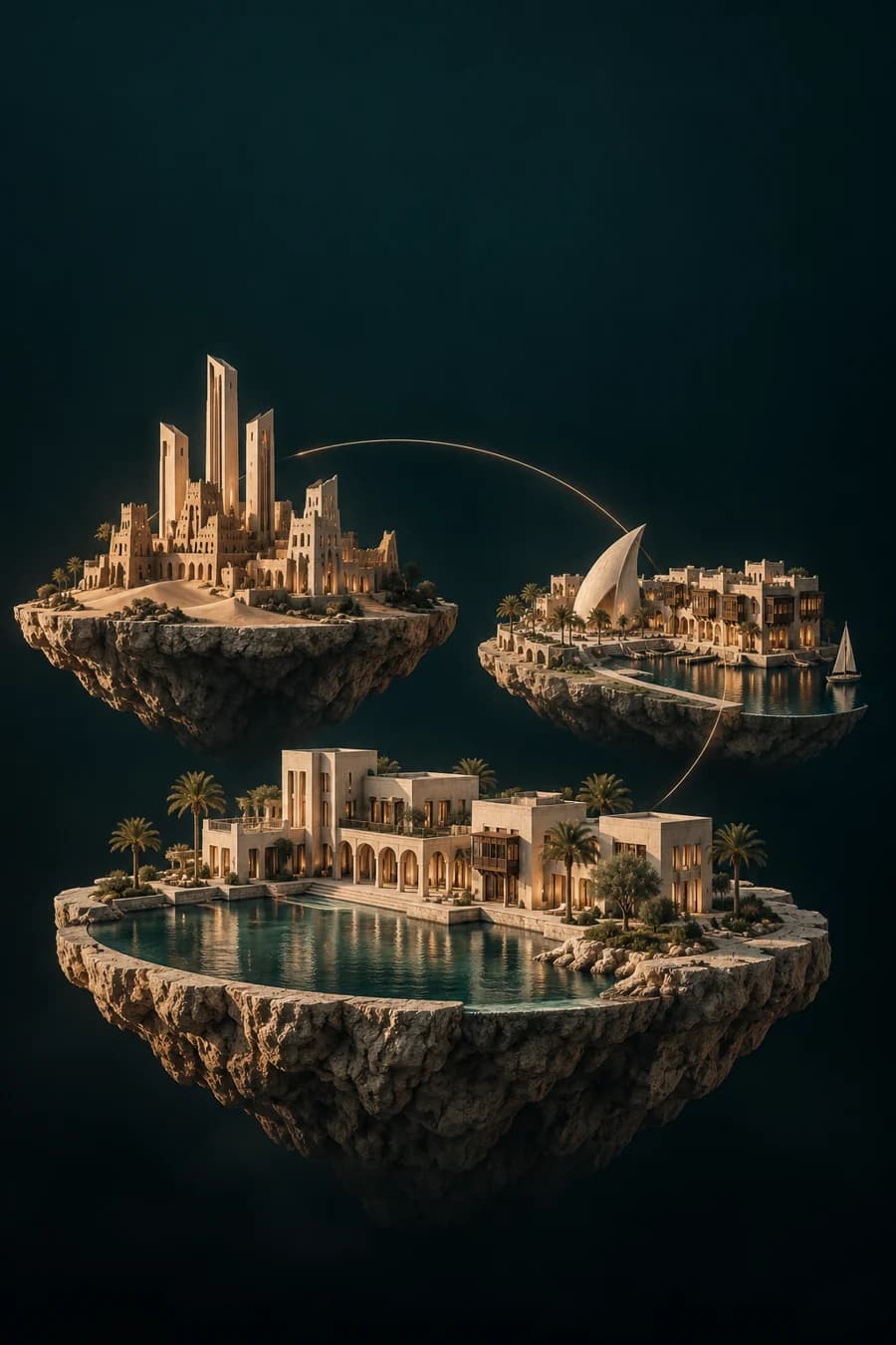 غلاف قراءات المدن والأحياء: عمل معماري تخيلي